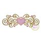 Heart Curls Applique | Machine Embroidery Designs by JuJu