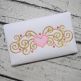 Heart Curls Applique | Machine Embroidery Designs by JuJu