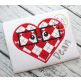 Heart Glasses Boy Applique | Machine Embroidery Designs by JuJu