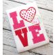 Heart LOVE Applique | Machine Embroidery Designs by JuJu