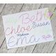 Heart Maze Bean Stitch Embroidery Font | Machine Embroidery Designs by JuJu