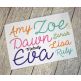 Heart Maze Embroidery Font | Machine Embroidery Designs by JuJu