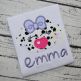 Heart Nose Puppy Girl Applique | Machine Embroidery Designs by JuJu