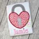 Heart Padlock Applique | Machine Embroidery Designs by JuJu