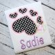 Heart Paw Applique | Machine Embroidery Designs by JuJu