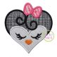 Heart Penguin Face Applique | Machine Embroidery Designs by JuJu