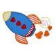 Heart Rocket Applique | Machine Embroidery Designs by JuJu
