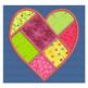 Simply Hearts Applique Machine Embroidery Designs by JuJu 