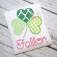 Heart Shamrock Applique | Machine Embroidery Designs by JuJu
