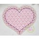 Heart with Triple Heart Motif Embroidery Design | Machine Embroidery Designs by JuJu