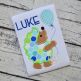Hedgehog with Balloon Applique | Machine Embroidery Designs by JuJu
