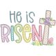 He Is Risen Motif | Machine Embroidery Designs by JuJu