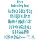 Helen Embroidery Font | Machine Embroidery Designs by JuJu