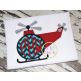 Helicopter Applique | Machine Embroidery Designs by JuJu
