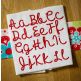 Hello Heartache Font Machine Embroidery Designs by JuJu