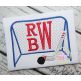 Hockey Goal Applique | Machine Embroidery Designs by JuJu