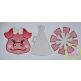 Hog Cheer Trio Sketch Embroidery | Machine Embroidery Designs by JuJu