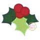 Holly Applique | Machine Embroidery Designs by JuJu