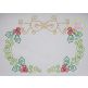Swirly Holly Bow Frame Bean Stitch Embroidery | Machine Embroidery Designs by JuJu
