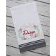 Swirly Holly Bow Frame Bean Stitch Embroidery | Machine Embroidery Designs by JuJu