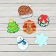  ITH Seasonal HOME Wall Hanging Add-Ons 4 | Machine Embroidery Designs by JuJu