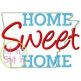 Home Sweet Home Arkansas Embroidery | Machine Embroidery Designs by JuJu