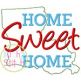Home Sweet Home Louisiana Embroidery | Machine Embroidery Designs by JuJu