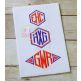 Honeycomb Monogram Embroidery Font | Machine Embroidery Designs by JuJu