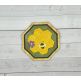 ITH Busy Bees Honeycomb Coaster | Machine Embroidery Designs by JuJu