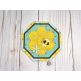 ITH Busy Bees Honeycomb Coaster | Machine Embroidery Designs by JuJu