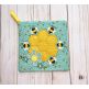 ITH Busy Bees Honeycomb Pot Holder | Machine Embroidery Designs by JuJu