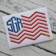 Honeycomb Flag Frame Embroidery | Machine Embroidery Designs by JuJu