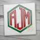 Honeycomb Sketch Monogram Embroidery Font | Machine Embroidery Designs by JuJu
