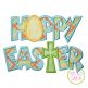 Hoppy Easter Applique | Machine Embroidery Designs by JuJu