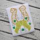 Horseshoe With Big Bow Applique | Machine Embroidery Designs by JuJu