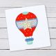 Patriotic Hot Air Balloon | Machine Embroidery Designs by JuJu