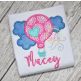 Hot Air Balloon Applique | Machine Embroidery Designs by JuJu