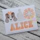 Hound Dog Cheer Trio Sketch Embroidery | Machine Embroidery Designs by JuJu