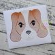 Hound Dog Face Boy Sketch Embroidery | Machine Embroidery Designs by JuJu