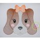 Hound Dog Face Girl Sketch Embroidery | Machine Embroidery Designs by JuJu