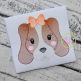 Hound Dog Face Girl Sketch Embroidery | Machine Embroidery Designs by JuJu