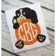 Hound Dog Mascot Monogram Peeker Applique | Machine Embroidery Designs by JuJu