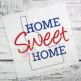Home Sweet Home Idaho Embroidery | Machine Embroidery Designs by JuJu