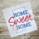 Home Sweet Home Indiana Embroidery | Machine Embroidery Designs by JuJu