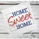 Home Sweet Home Wyoming Embroidery