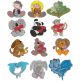 Animal Hugz Filled Machine Embroidery Designs by JuJu