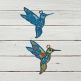 Free Standing Lace Hummingbird 1 | Machine Embroidery Designs by JuJu