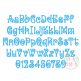 Itch 2 Stitch Amorette Font Digital Embroidery Machine Designs by JuJu