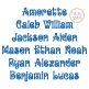 Amorette Embroidery Font