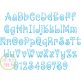 Amorette Sketch Embroidery Font | Machine Embroidery Designs by JuJu